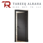 Wpvc Door Multiple Sizes (220x80) | Black 13-trbs