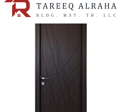 Wpvc Door Multiple Sizes (220x80) | Black 15-trbs