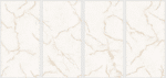 Porcelain Tiles Glossy (60x120x9mm) Creamy & Gold | Design. 16229-tr1