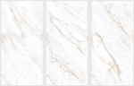 Porcelain Tiles Glossy (60x120x9mm) White & Gold | Design. 16230-tr1