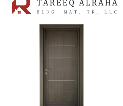 Wpvc Door Multiple Sizes (220x80) | Black 20-trbs