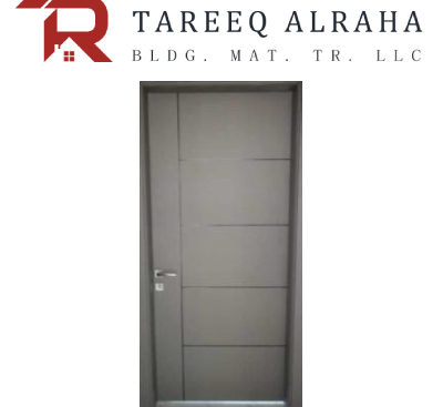 Wpvc Door Multiple Sizes (220x80) | Black 48-trbs