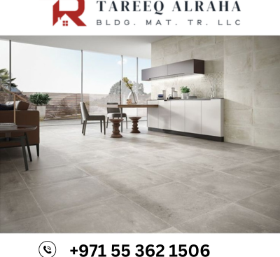 beige porcelain tiles