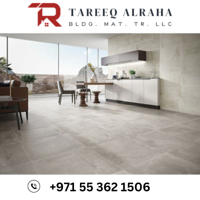 beige porcelain tiles