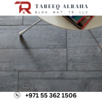 grey floor tiles