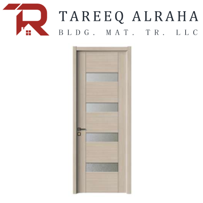 Wpvc Door Customized Sizes (width 70cm-120cm) x (height 200cm-240cm) | DFD-055-tr-gd Made-In-UAE