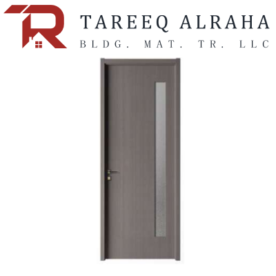 Wpvc Door Customized Sizes (width 70cm-120cm) x (height 200cm-240cm) | DFD-056-tr-gd Made-In-UAE