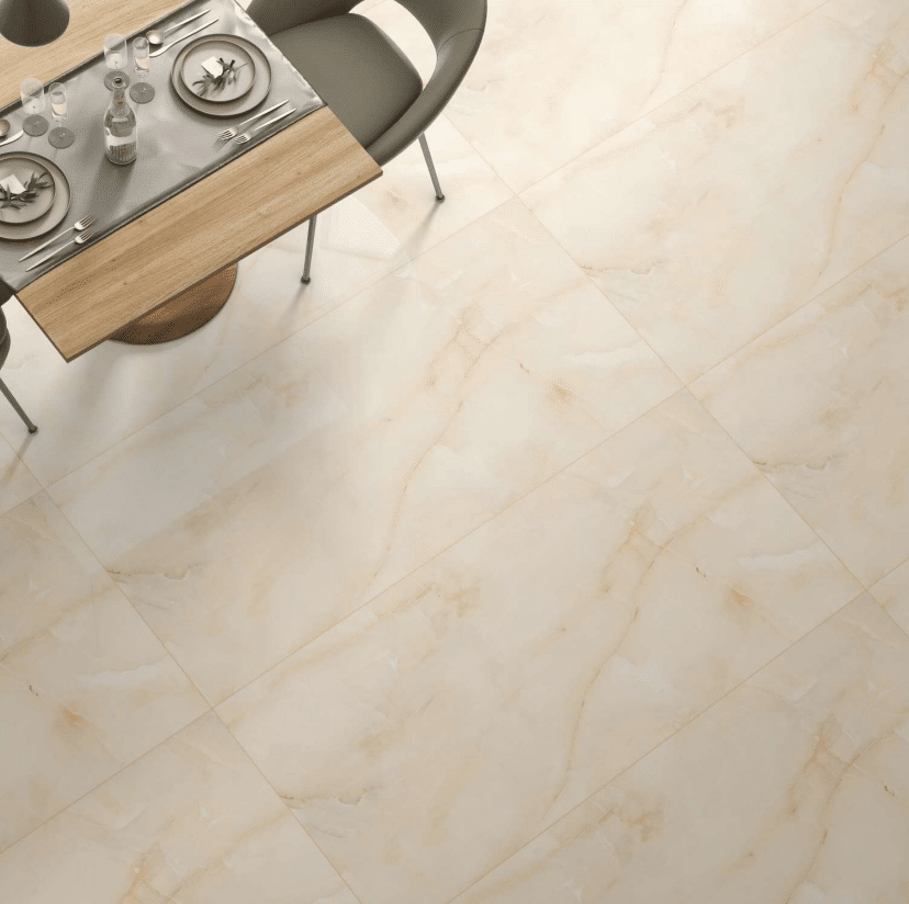Porcelain Tiles Glossy (60x120x9mm) Beige | Lxry-louis Beige-tr1
