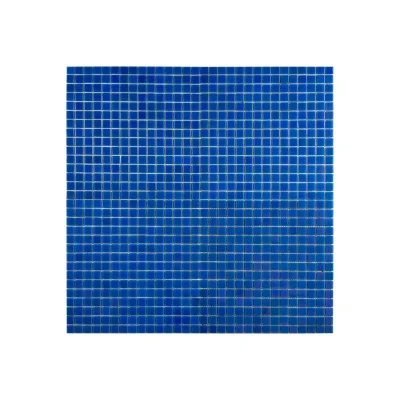 Hot Melt Glass Mosaic Pool Tiles Glossy Sheet 32.7x32.7x4mm (Chip 20x20x4mm) | MGW620733-tr-f
