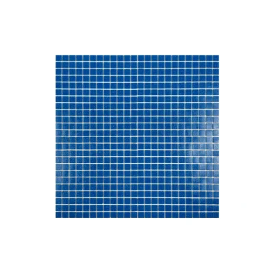 Hot Melt Glass Mosaic Pool Tiles Glossy Sheet 32.2x32.2x4mm (Chip 25x25x4mm) | MGW625257-tr-f