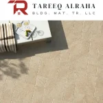 beige porcelain tiles in JVC