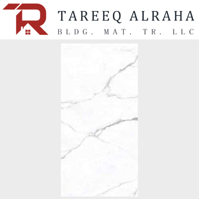 Porcelain Slab Tiles Glossy (280x120x6mm) | Statuario-Oro-tr24